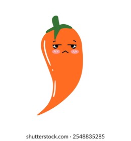 mascot chili character design stock templates