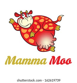 Mascot Cow