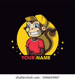 Mascot design For bran vector illustration