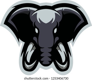 Mascot Design of Elephant