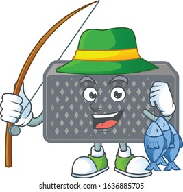 A mascot design of Fishing wireless speaker with 3 fishes