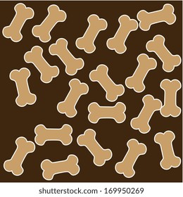 mascot design over brown  background vector illustration  
