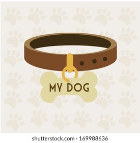 mascot design over pattern background vector illustration  