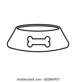 mascot dish isolated icon vector illustration design