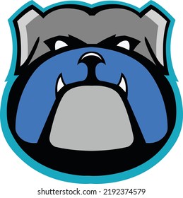 Mascot Dog Logo Design, Dog sport logo vector , Dog head illustration vector drawing, Mascot Brave Dog Logo design any kind of graphic work, using the concept of a Dog's head, Esport game logo icon