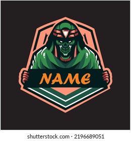 Ilustración del diseño del vector del logotipo de compatibilidad de mascota