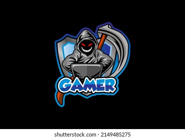 Mascot Gaming Logo Vector Art Design