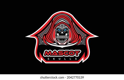 Mascot Gaming Premium Vector Logo