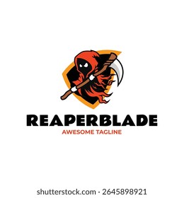 Mascot Gaming Reaper Logo Design
