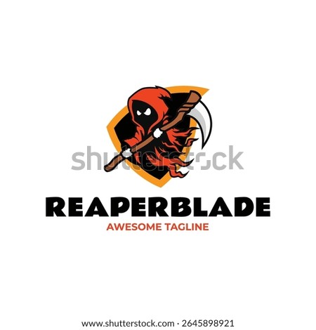 Mascot Gaming Reaper Logo Design