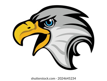 Mascot Head of an Eagle