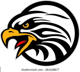 Mascot Head of an Eagle