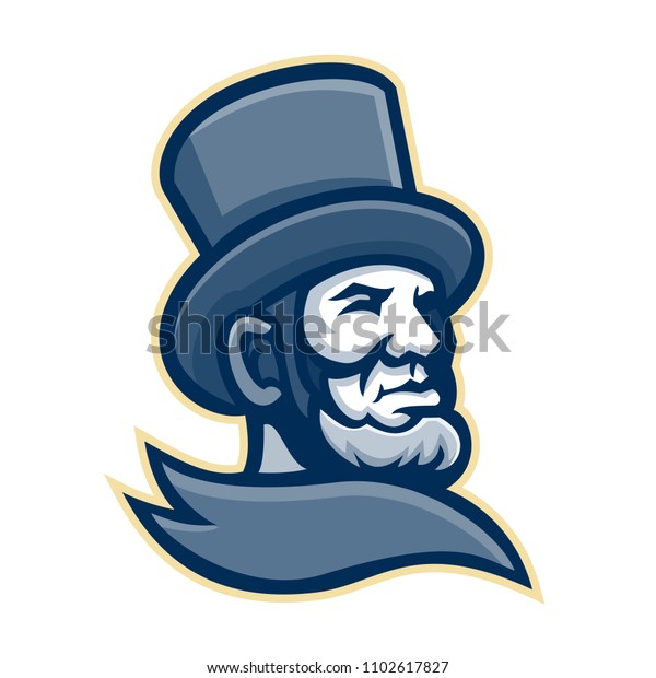 Mascot Icon Illustration Head 16th American Stock Vector (Royalty Free ...