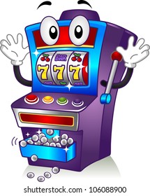 Cartoon Slot Machine Images