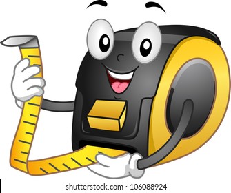 Mascot Illustration Featuring a Tape Master