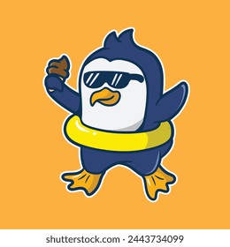 mascot logo bird good for brand design