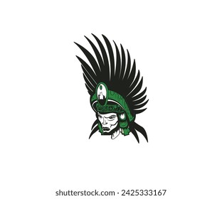 Mascot logo design vector icon