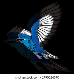 mascot logo design vector with modern illustration