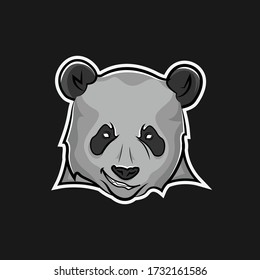 Mascot Logo, Esport Logo Panda