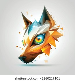 Mascot logo, gym, fitness, eagle head, sport and gaming logo