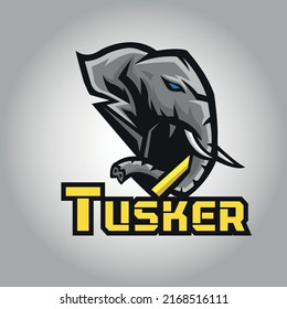 Mascot logo for sports teams and games