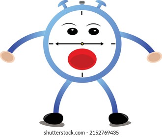 the mascot of the millennial hour character