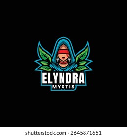 Mascote Mystic Forest Logo Design