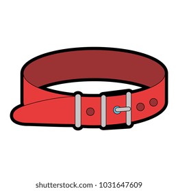 mascot necklace isolated icon