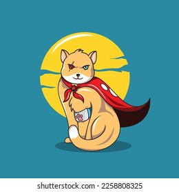 Mascot Ninja Cat Vector, ready to use and editable