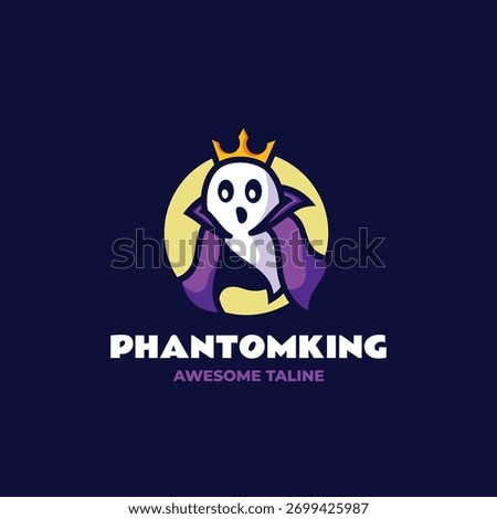 Mascot Phantom King Logo Design