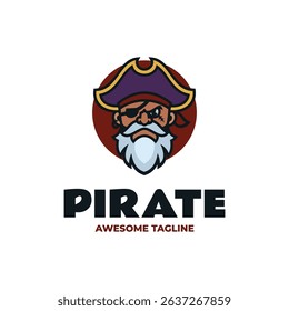 Mascot Pirate Logo Design 1