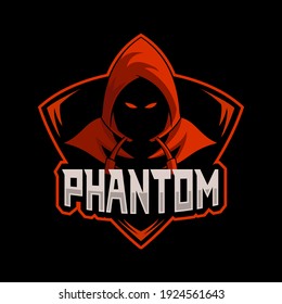 mascot of the red phantom esport logo