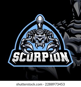 Mascot of Scorpio that is suitable for e-sport gaming logo template