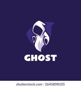 Mascote sombrear logotipo fantasma Design 
