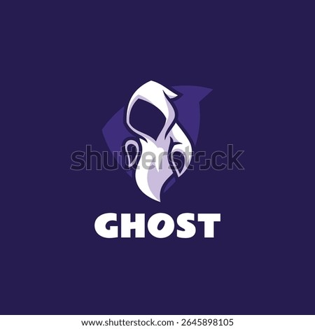 Mascot Shade Ghost Logo Design 