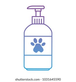 mascot shampoo bottle icon