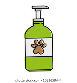 mascot shampoo bottle icon