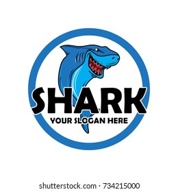 Mascot Sharks - emblem for a sport team