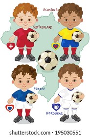 Mascot Soccer World Cup - Group E
