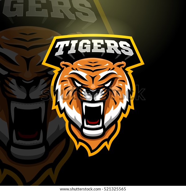 Mascot Tiger Logo Sport Team Vector Stock Vector (Royalty Free ...