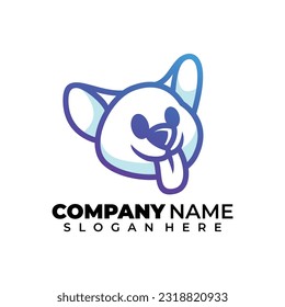 mascot vector design, lineart or outline logo design