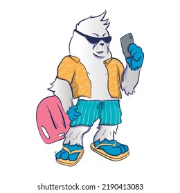 mascote beach for your company
