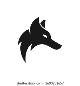 Masculine Abstract Alpha Wolf Head Gaming Stock Vector (Royalty Free ...