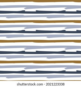 Masculine broken stripe seamless pattern. Classic retro line for digital scrapbook paper and repeatable men gift wrap design in vector.