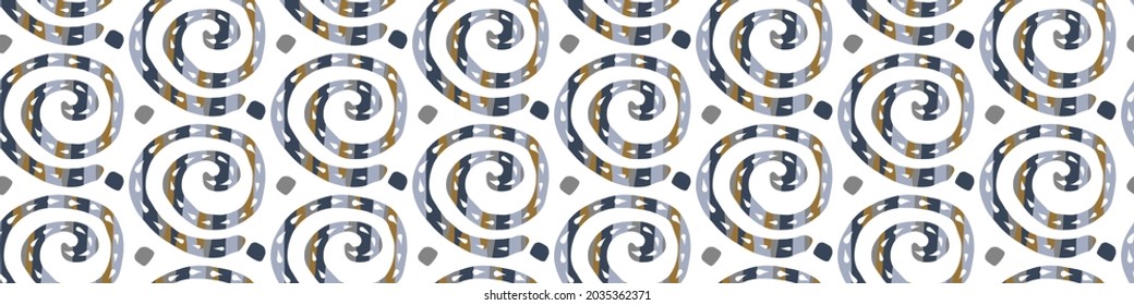 Masculine geometric seamless border pattern. Classic retro geo shape design for digital masking tape edging. Repeatable man banner in vector.