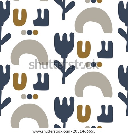 Masculine geometric seamless pattern. Classic retro geo shape for digital scrapbook paper and repeatable men gift wrap design in vector.