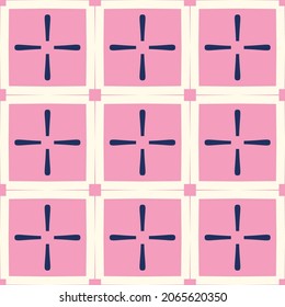 Maskulingeometrisches nahtloses Muster. Einfache Form für digitales Scrapbook-Papier und reproduzierbare Männer-Geschenkverpackung in Vektorgrafik.