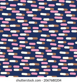 Masculine geometric seamless pattern. Simple shape for digital scrapbook paper and repeatable men gift wrap design in vector.