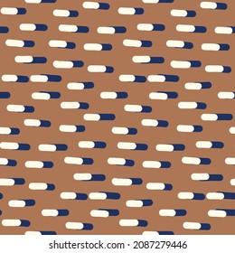 Masculine geometric seamless pattern. Simple shape for digital scrapbook paper and repeatable men gift wrap design in vector.
