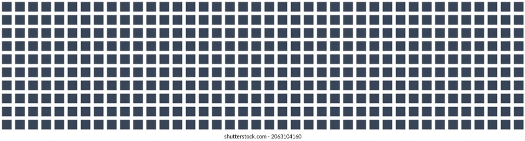 Masculine gingham flannel seamless vector border. Classic check cloth trim for digital scrapbook paper and repeat mens gift wrap design.